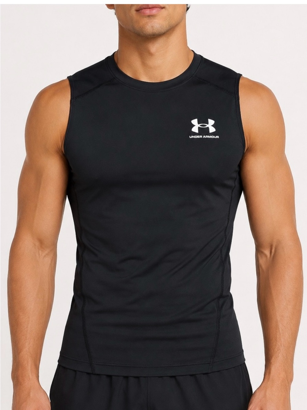 Under Armour Black Men’s Sleeveless Performance Tank Medium